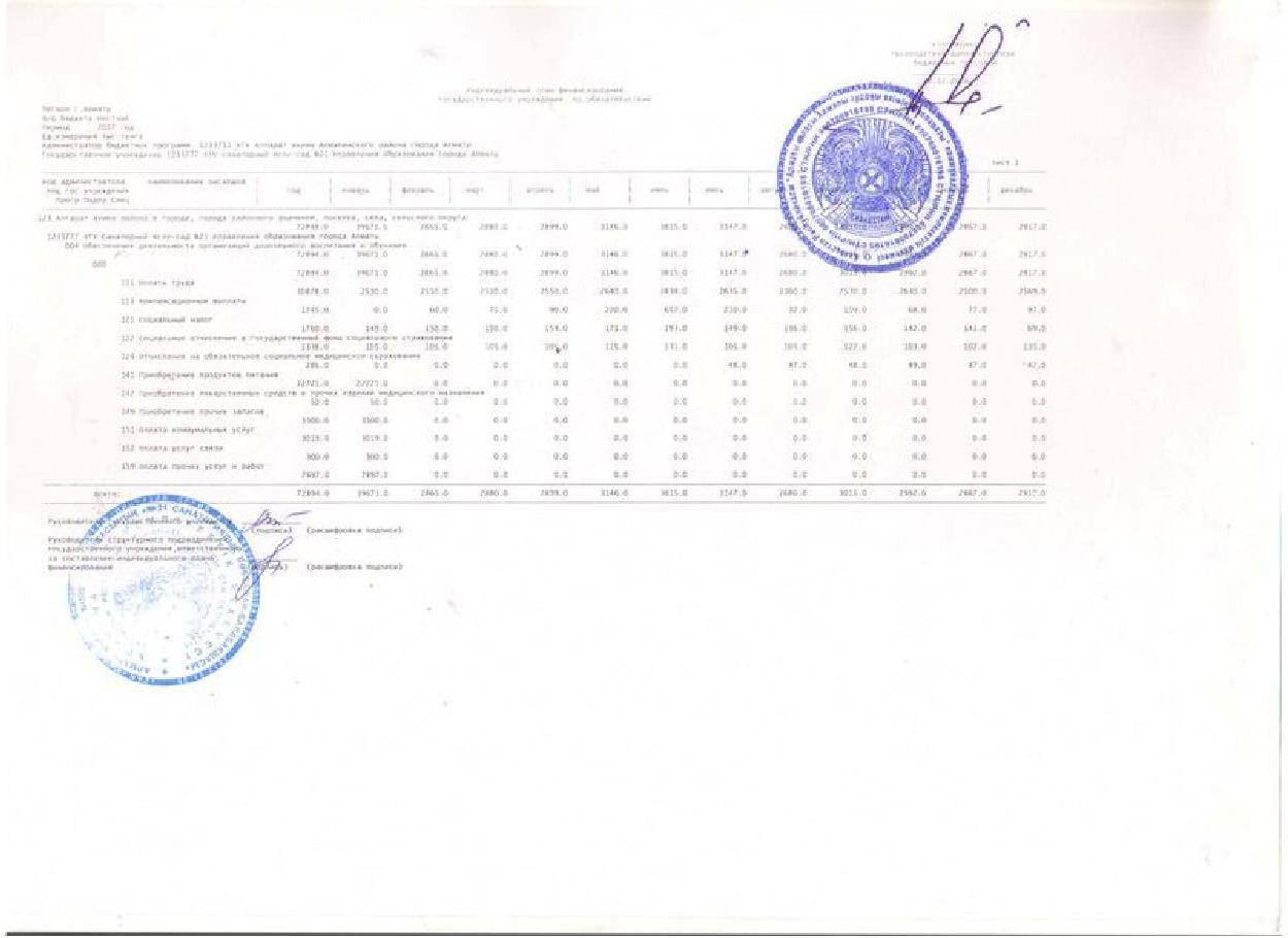 План финансирования на 2017г