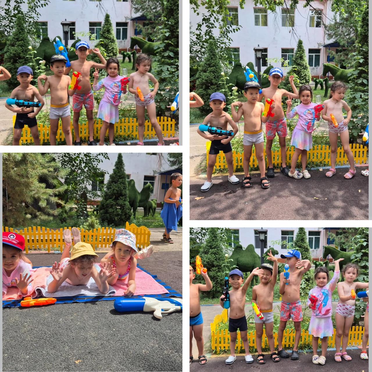 Жазғы сауықтыру іс - шара Тақырыбы: Шуақты ауа мен су - біздің, ең жақсы достарымы  Тәрбиеші: Оралханкызы А